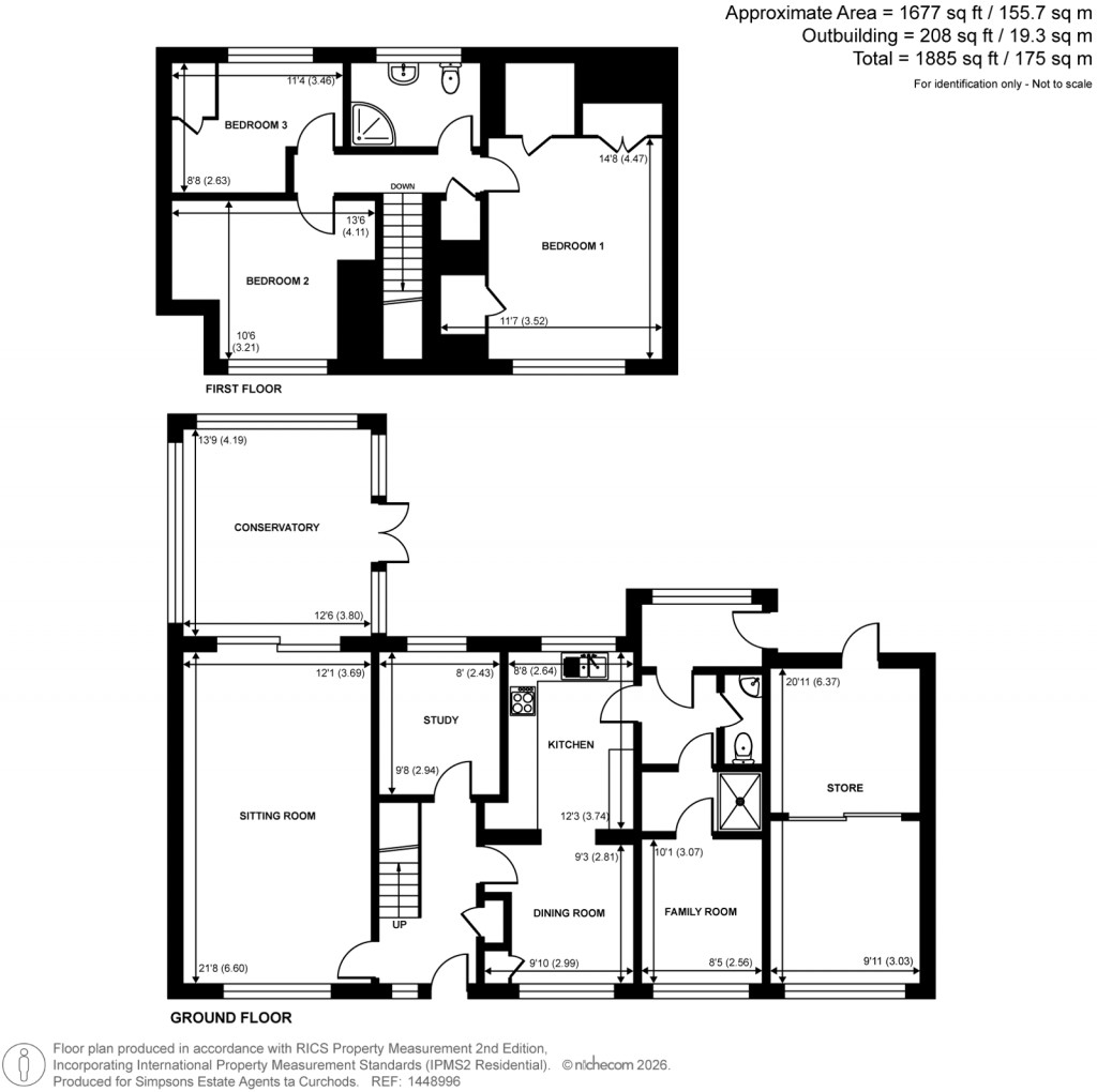Floorplans For Anningsley Park, Ottershaw, Surrey