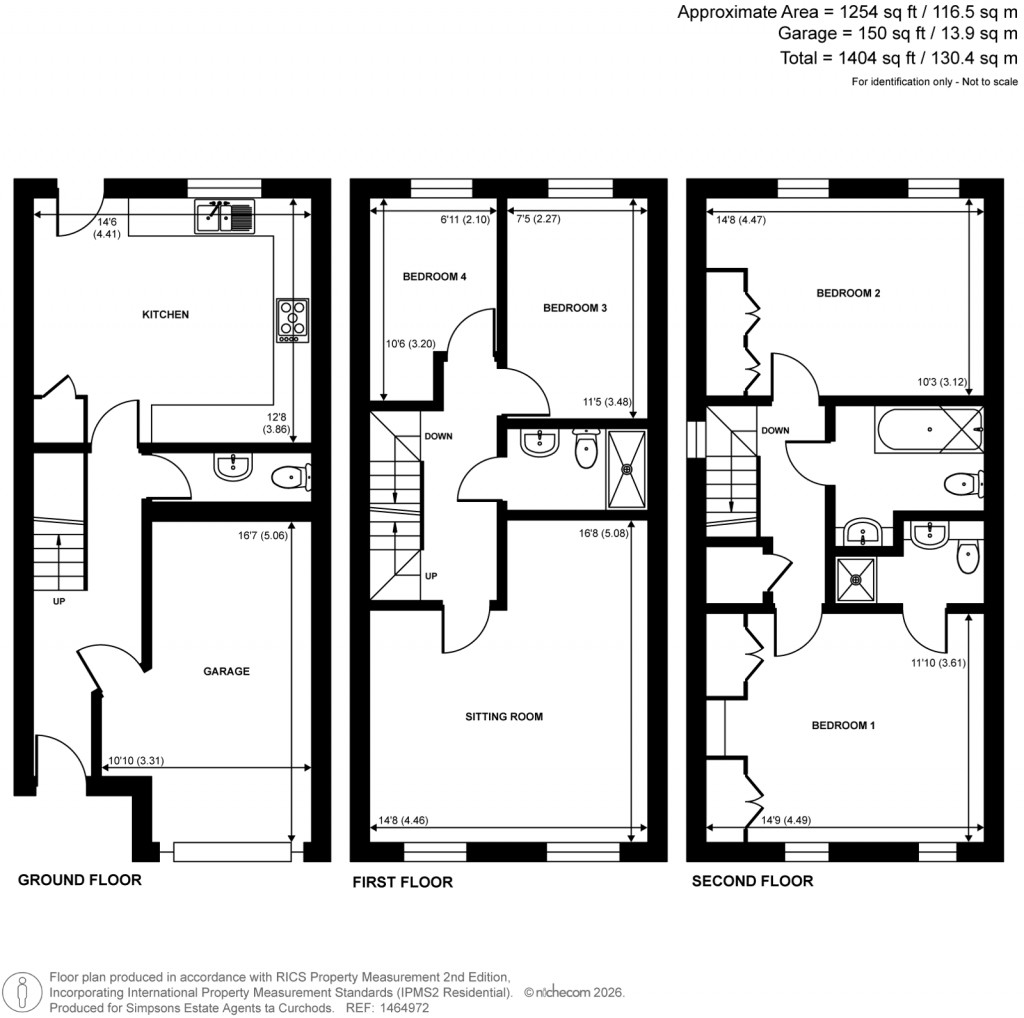 Floorplans For Clarendon Gate, Ottershaw, Surrey