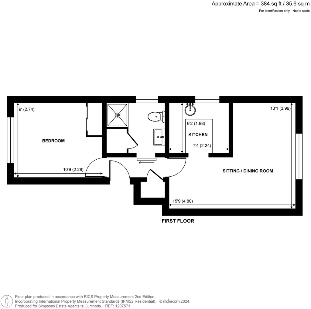Floorplans For Tucker Road, Ottershaw, Surrey