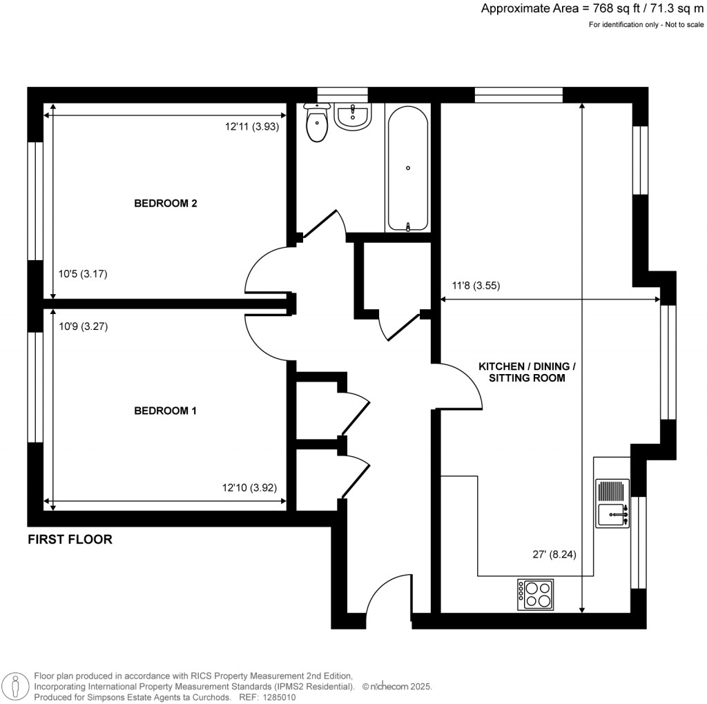 Floorplans For Firefly Road, Longcross, Chertsey, KT16