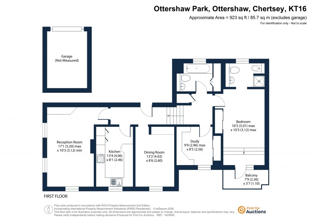 Floorplans For Ottershaw Park, Ottershaw, Surrey