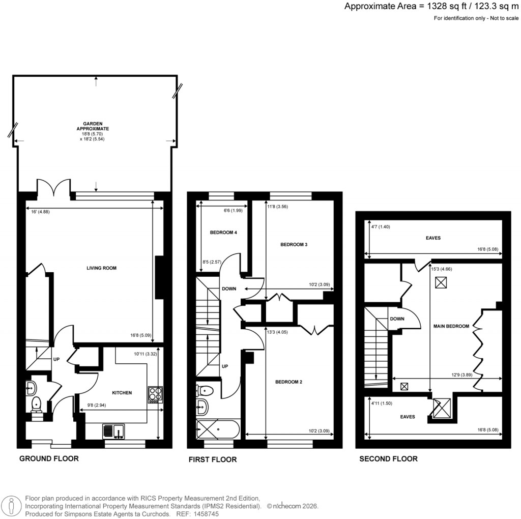 Floorplans For Burbidge Road, Shepperton, Surrey