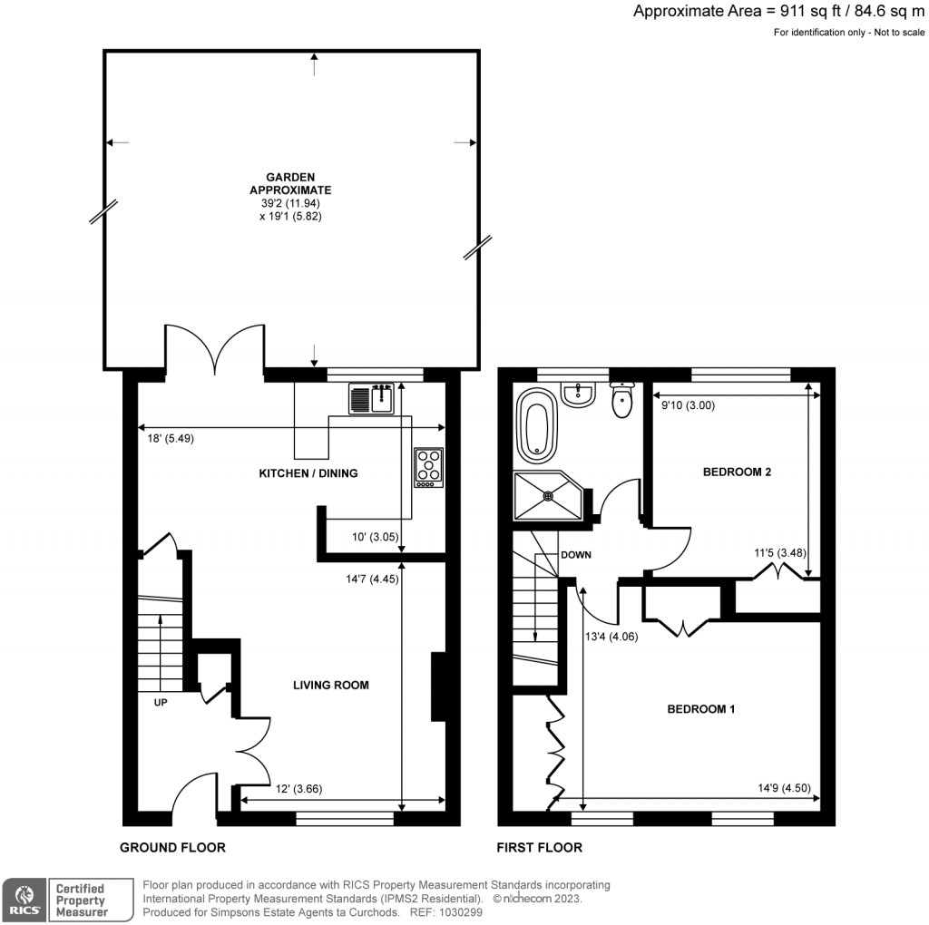 Floorplans For Mulberry Trees, Shepperton, TW17