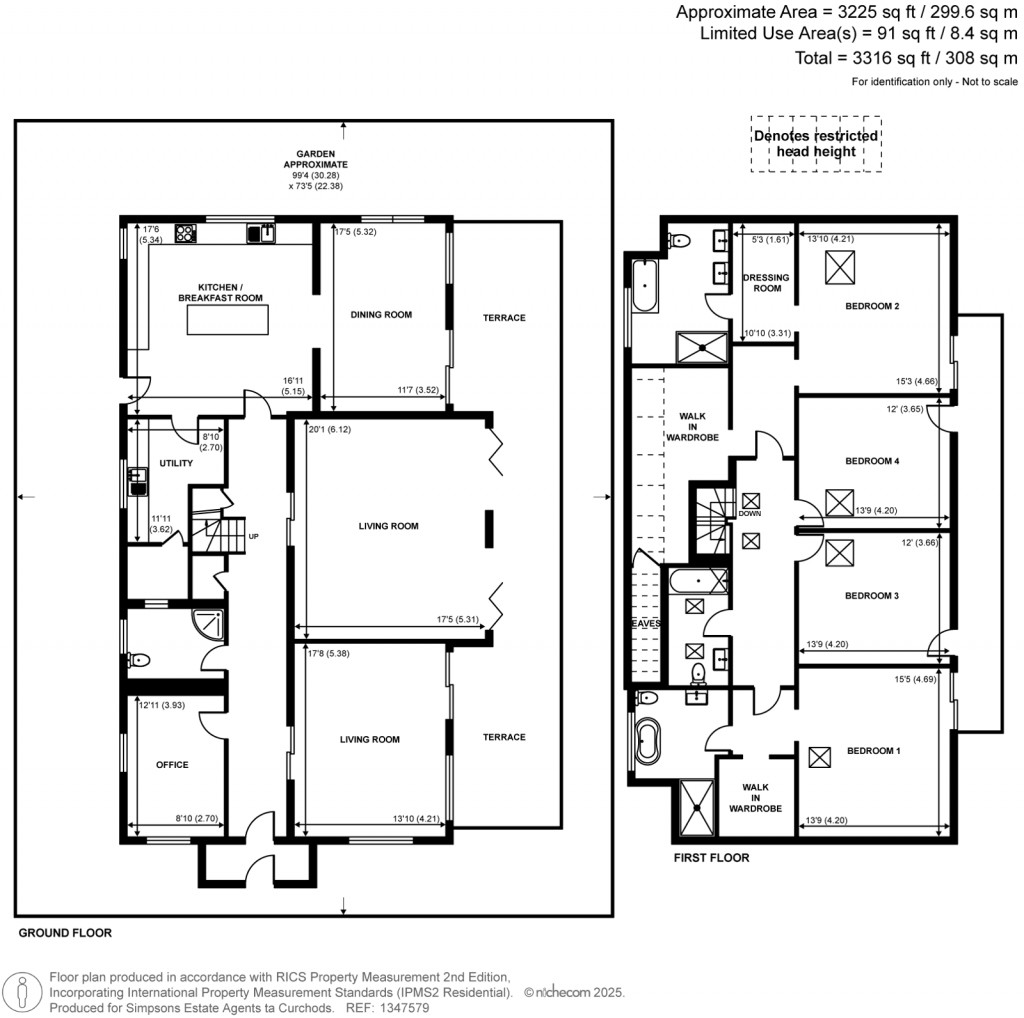 Floorplans For Dockett Eddy Lane, Shepperton, Surrey