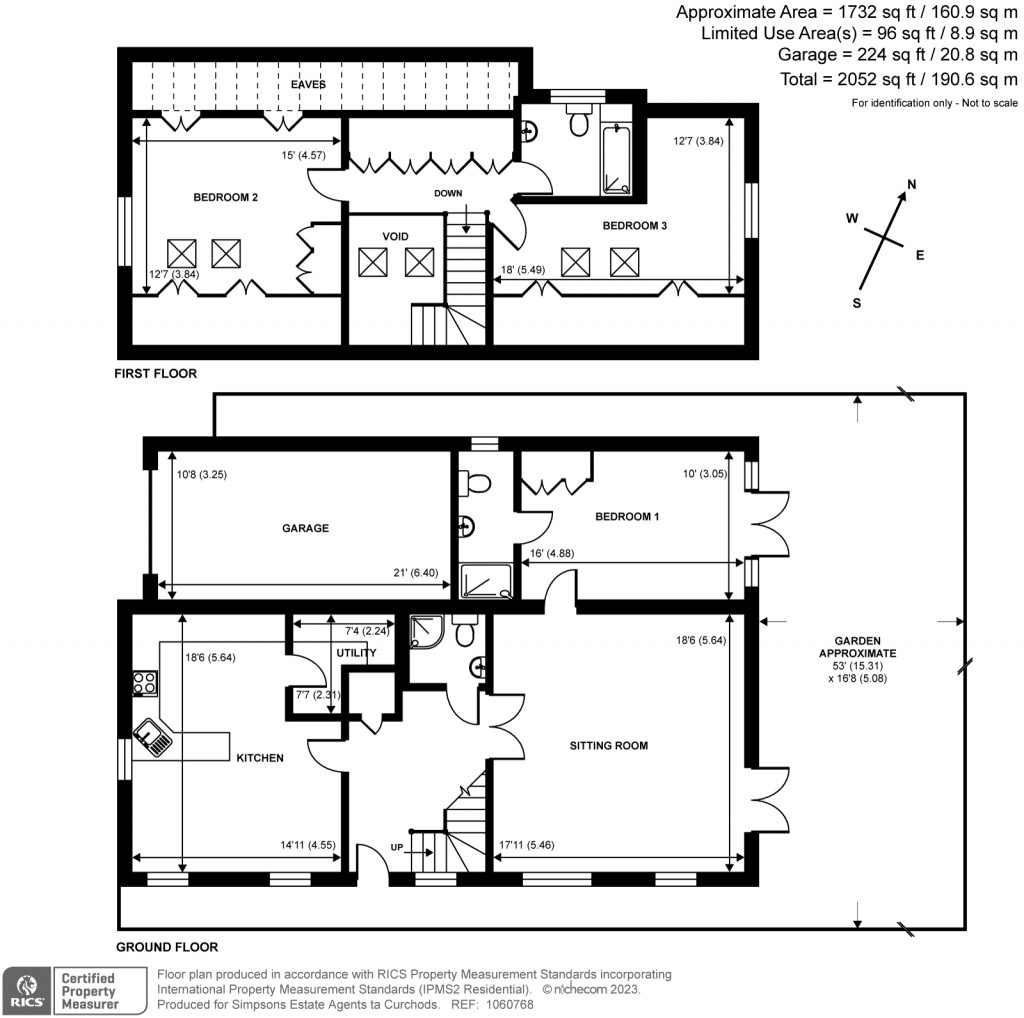 Floorplans For Park Road, Shepperton, Surrey