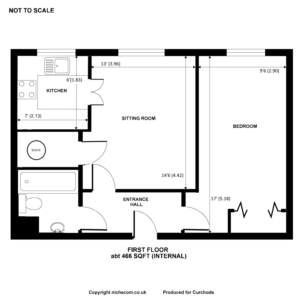 Floorplans For Mervyn Road, Shepperton, Surrey