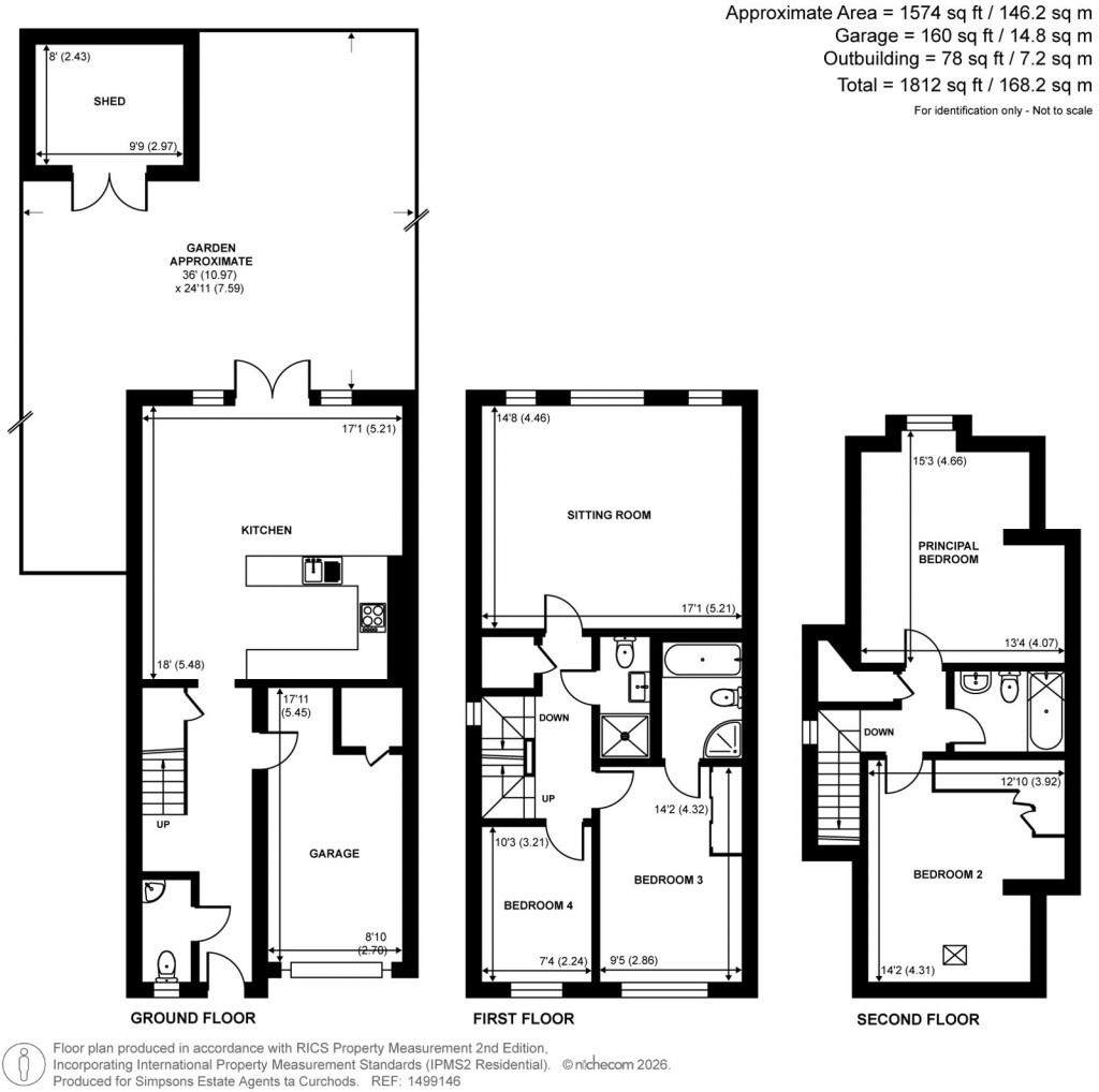 Floorplans For Andrews Gate, Shepperton, Surrey