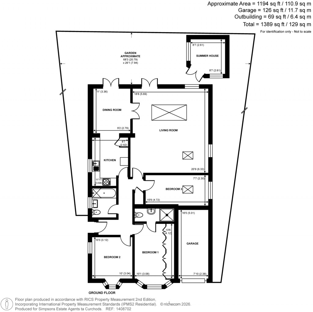 Floorplans For Lois Drive, Shepperton, Surrey