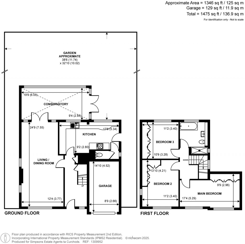 Floorplans For Green Lane, Shepperton, Surrey