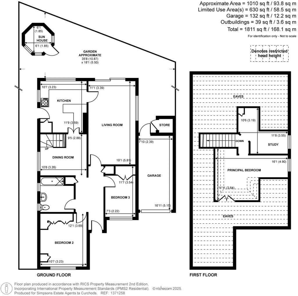 Floorplans For Stewart Avenue, Shepperton, Surrey