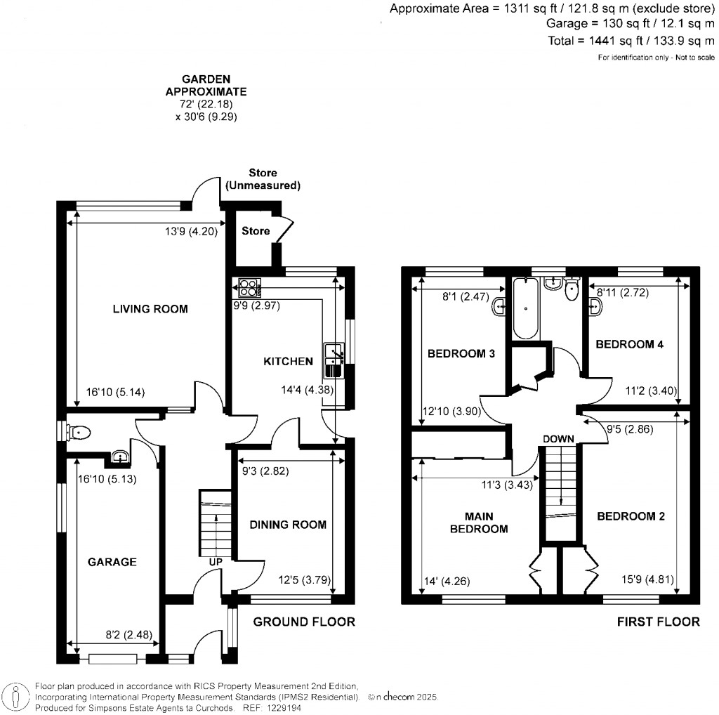 Floorplans For Cranwell Grove, Shepperton, TW17