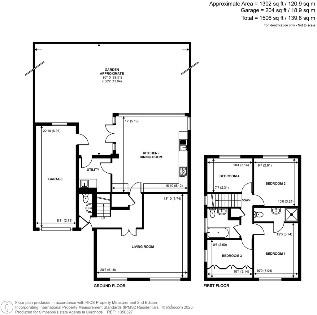 Floorplans For St. Nicholas Drive, Shepperton, Surrey
