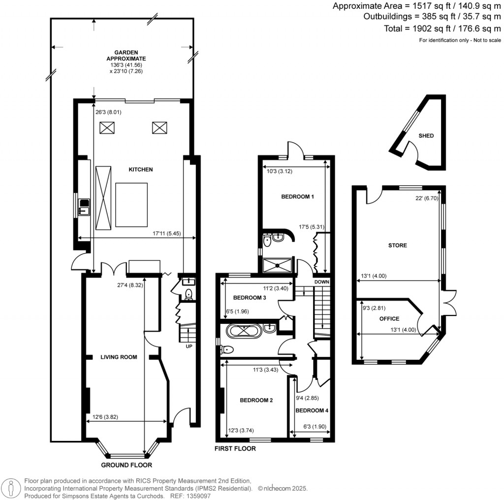 Floorplans For Old Charlton Road, Shepperton, Surrey