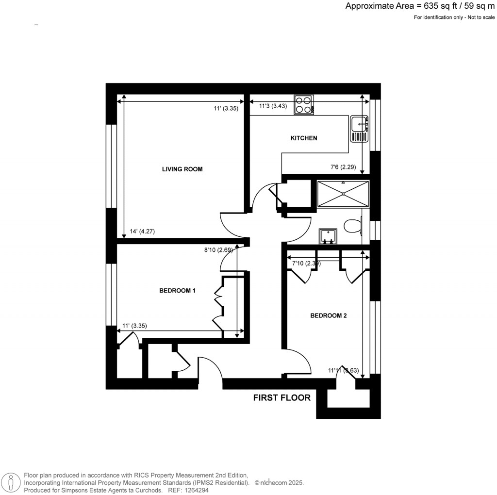 Floorplans For High Street, Shepperton, Surrey