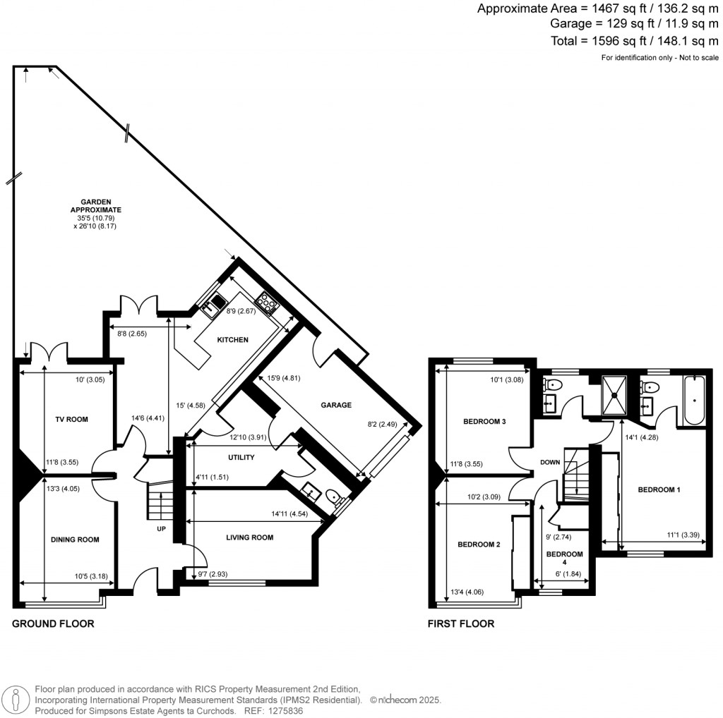 Floorplans For West Way, Shepperton, Surrey