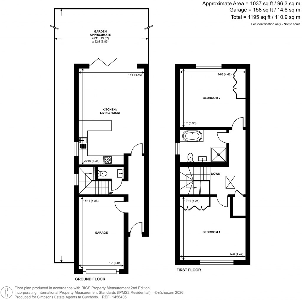 Floorplans For Station Road, Shepperton, Surrey