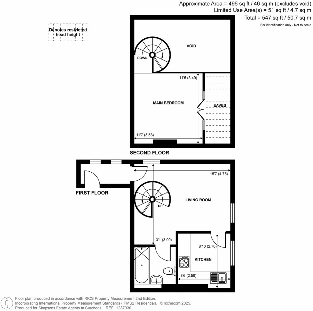 Floorplans For Russell Road, Shepperton, Surrey