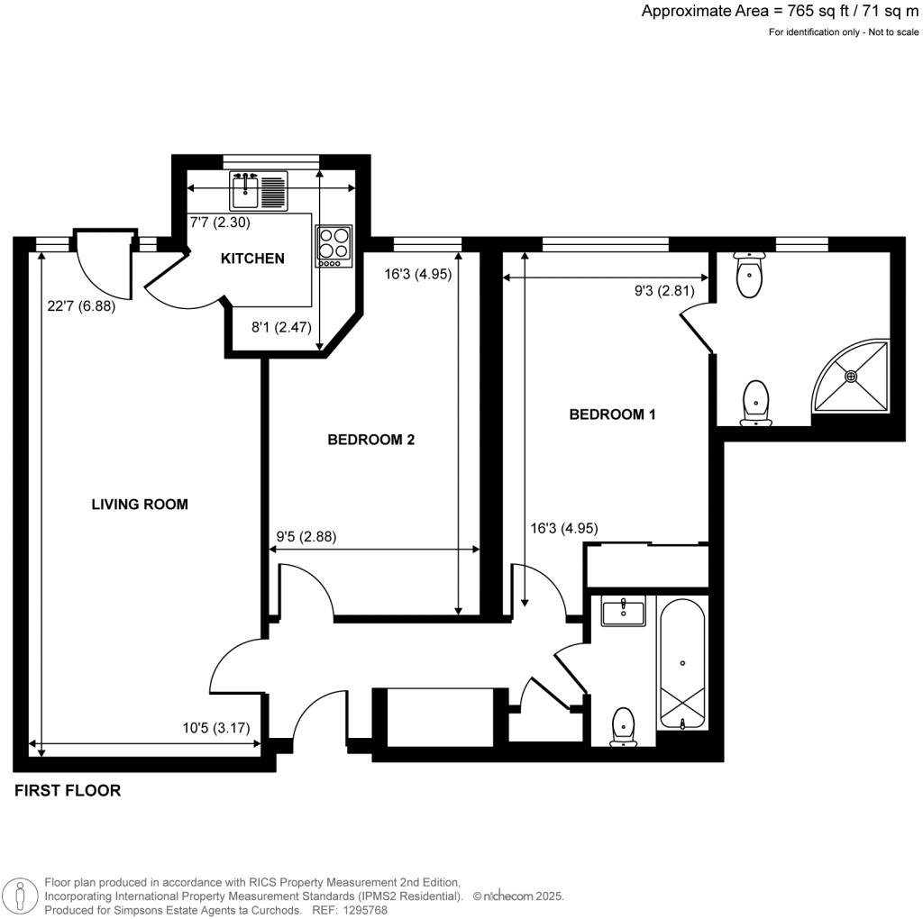 Floorplans For Laleham Road, Shepperton, Surrey