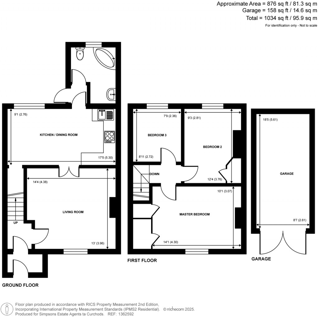 Floorplans For Acacia Avenue, Shepperton, Surrey