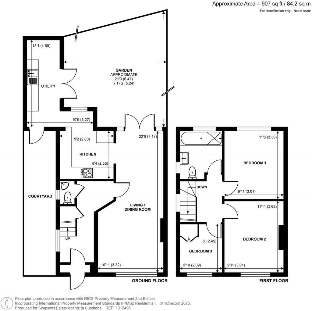 Floorplans For Laleham Road, Shepperton, Surrey