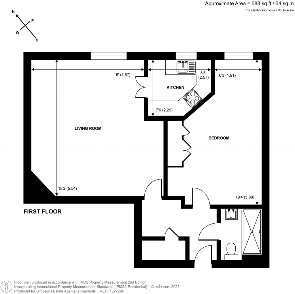 Floorplans For Mervyn Road, Shepperton, Surrey