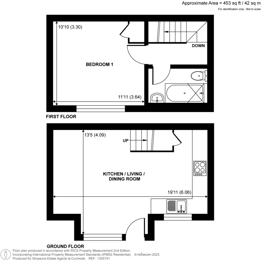 Floorplans For Geneva Close, Shepperton, Surrey