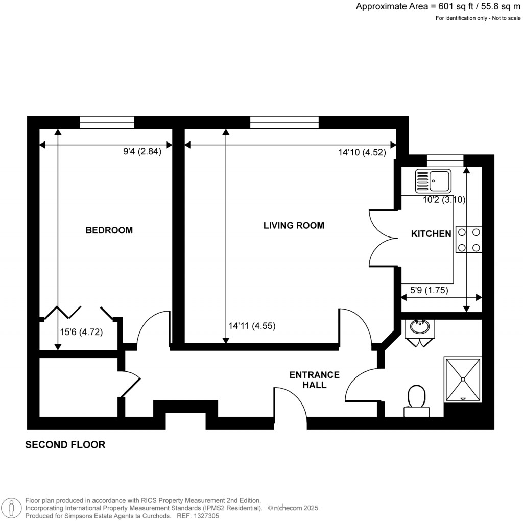 Floorplans For Lords Bridge Court, Shepperton, Surrey