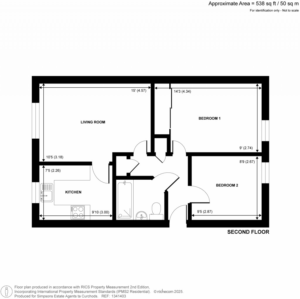 Floorplans For Laleham Road, Shepperton, Surrey