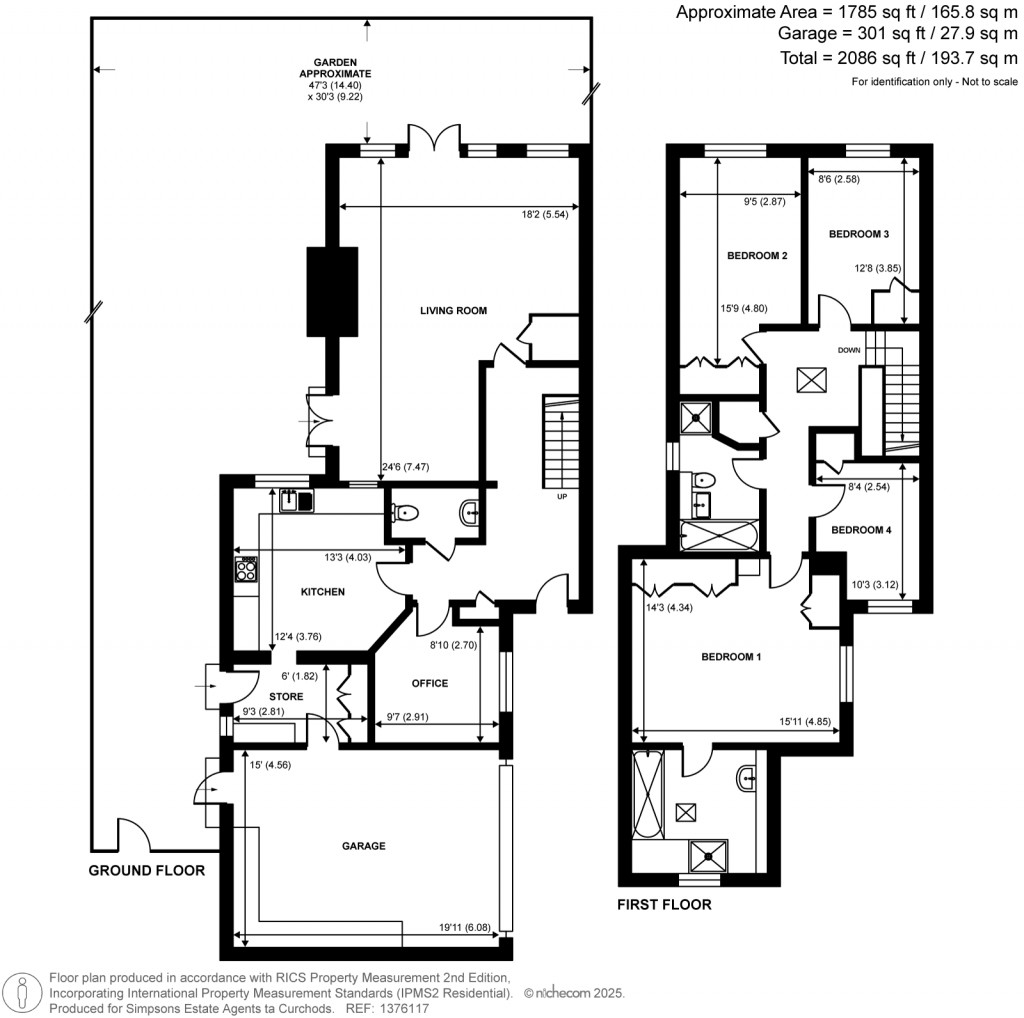 Floorplans For Churchfield Place, Shepperton, Surrey