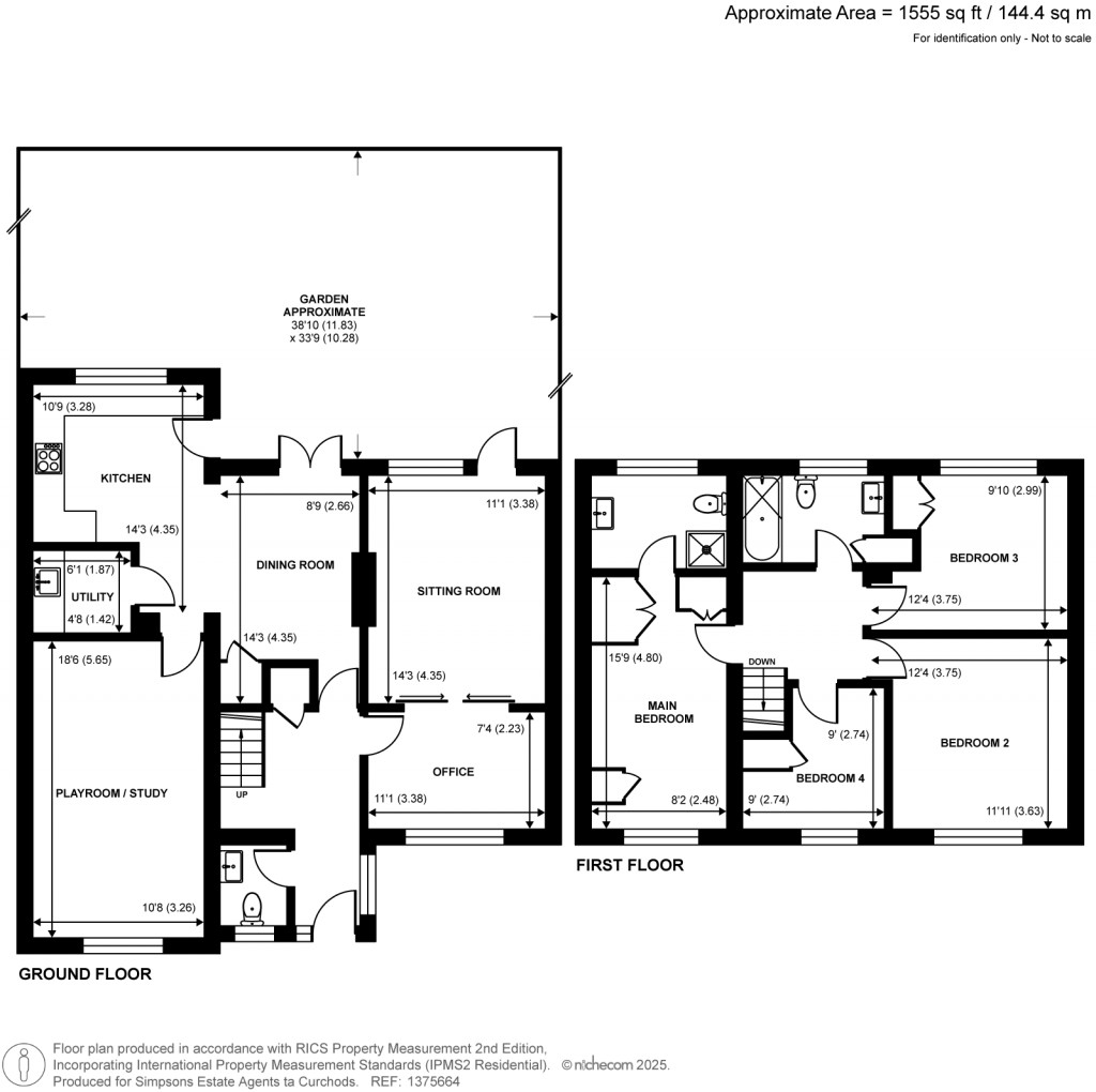 Floorplans For Briar Road, Shepperton, Surrey