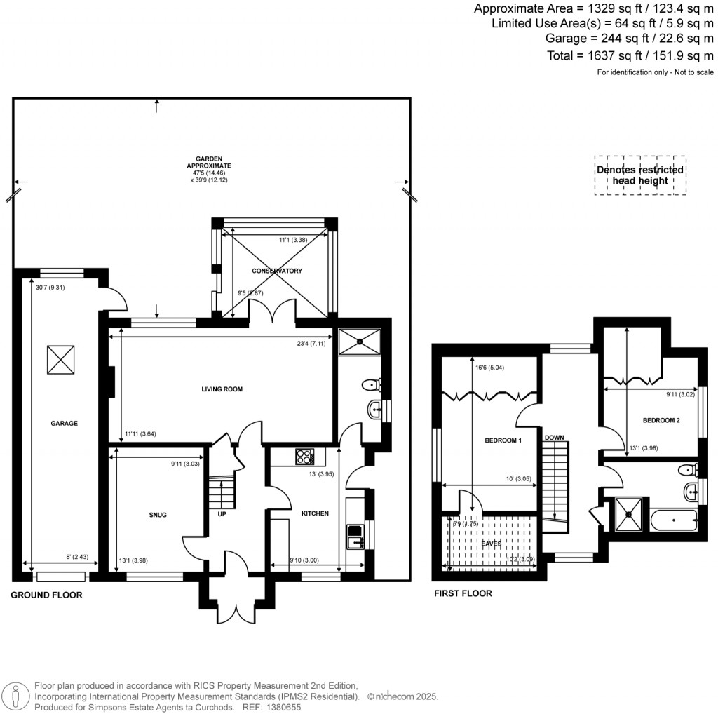 Floorplans For Green Lane, Shepperton, Surrey