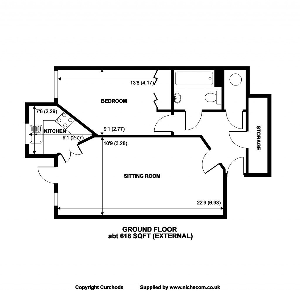 Floorplans For Mervyn Road, Shepperton, Surrey