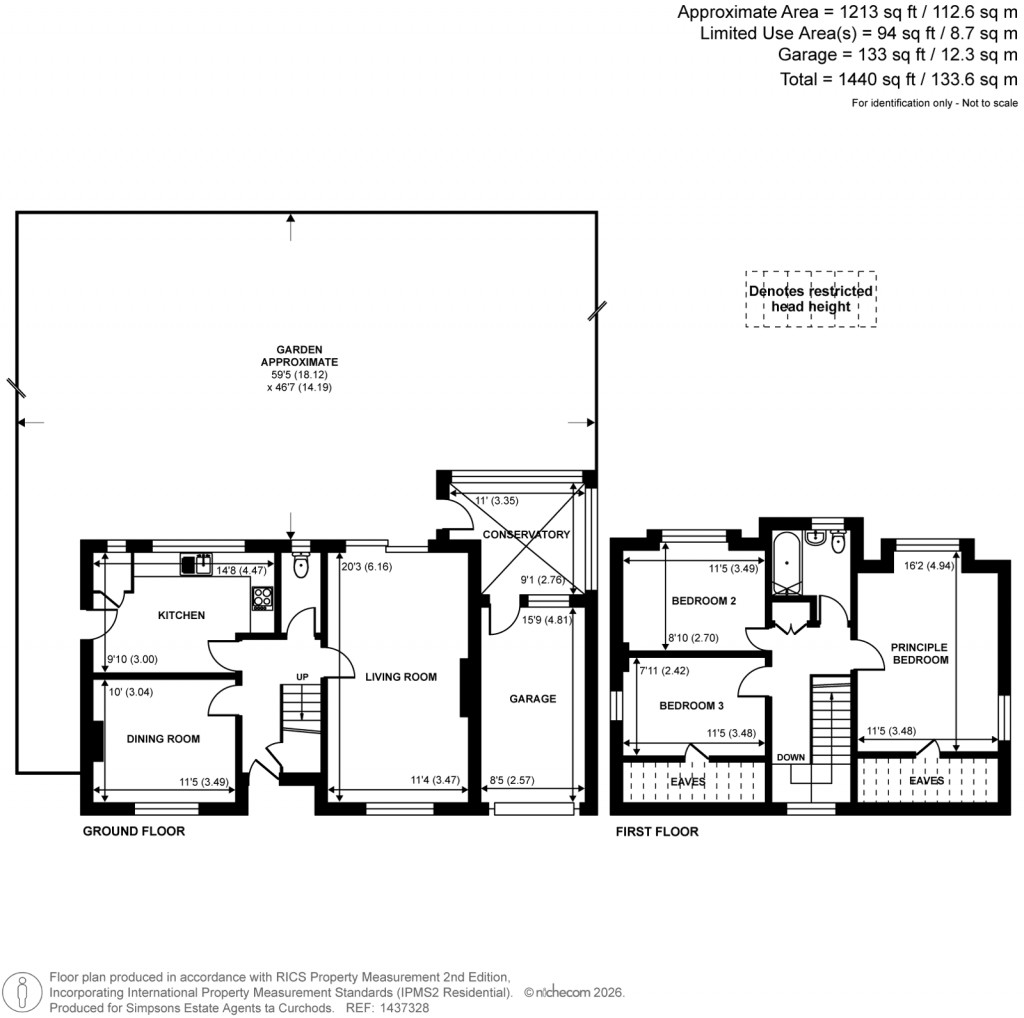 Floorplans For Sheep Walk, Shepperton, Surrey