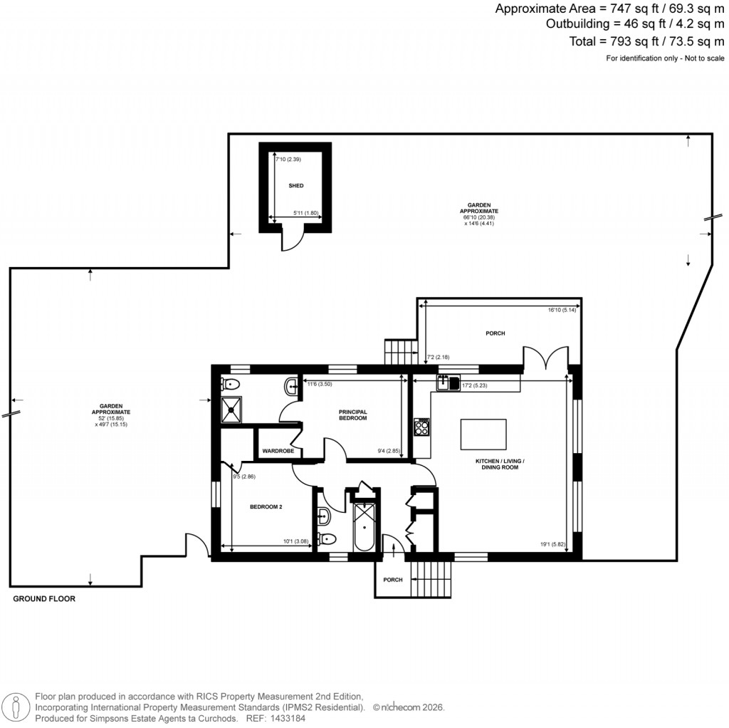 Floorplans For Laleham Reach, Chertsey, Surrey
