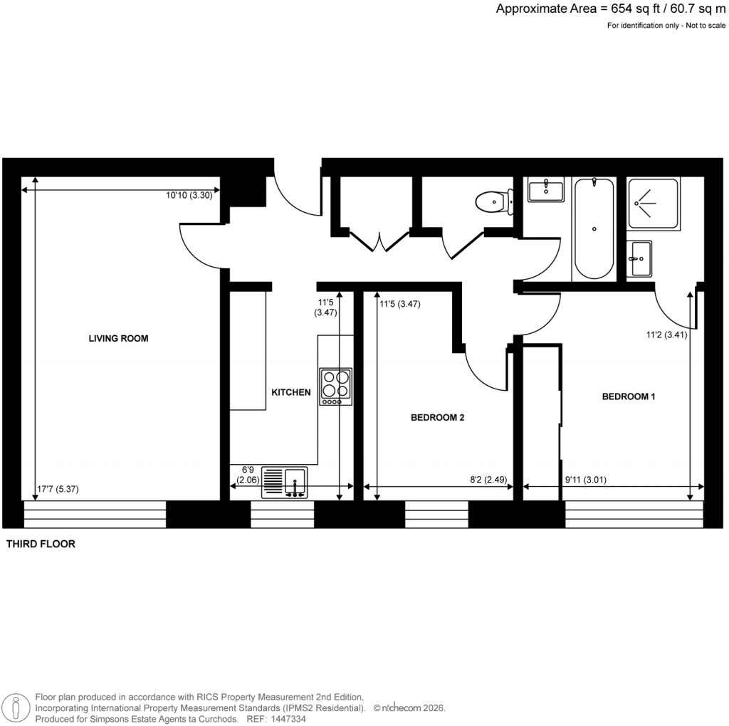 Floorplans For Staines Road West, Sunbury-On-Thames, Surrey