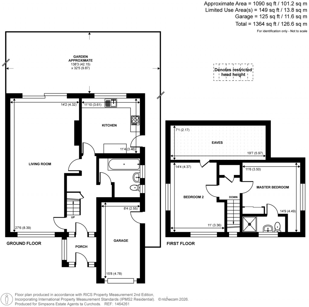 Floorplans For Sheep Walk, Shepperton, Surrey