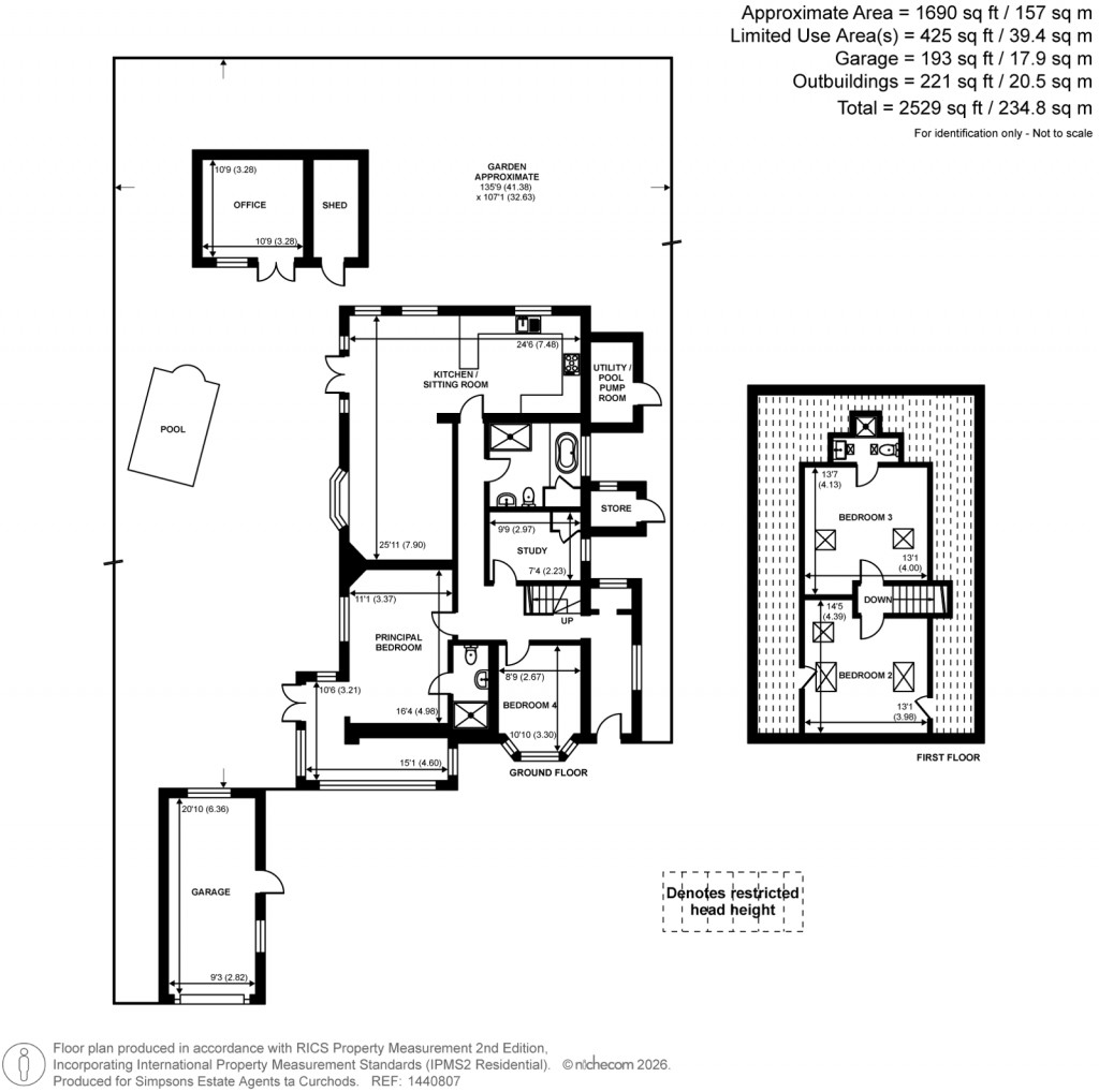Floorplans For Ferry Lane, Shepperton, Surrey