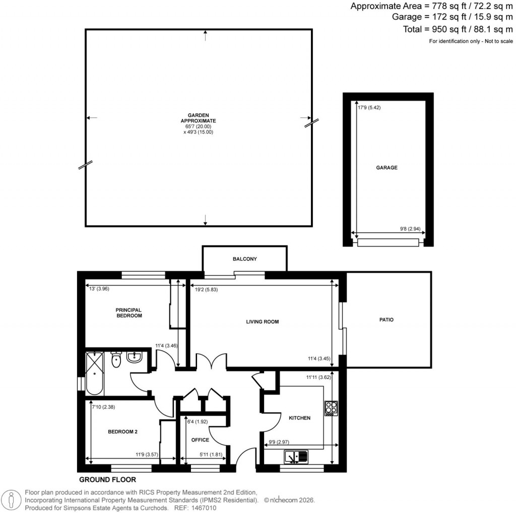 Floorplans For Laleham Reach, Chertsey, Surrey