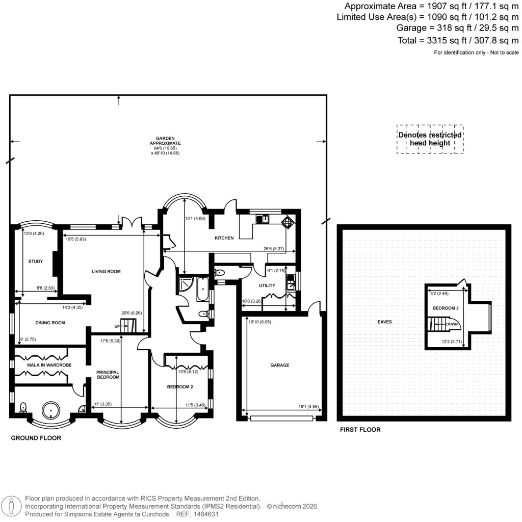 Floorplans For Old Charlton Road, Shepperton, Surrey
