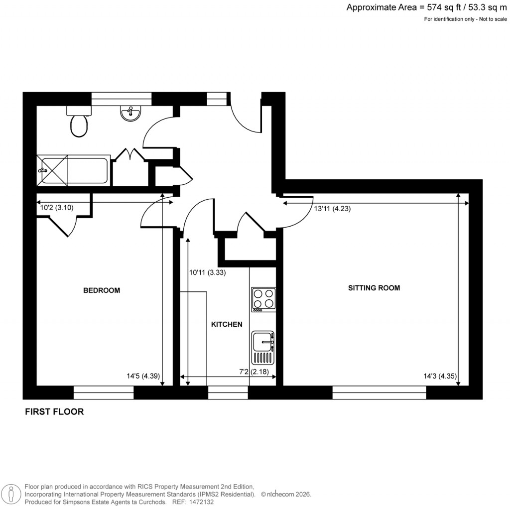 Floorplans For High Street, Shepperton, Surrey