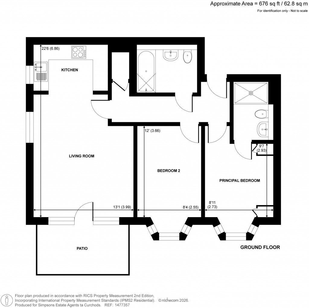 Floorplans For Broadlands Avenue, Shepperton, Surrey