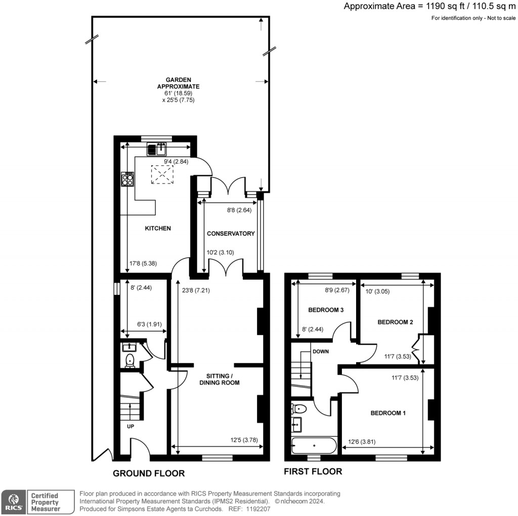 Floorplans For Queens Road, Teddington, TW11