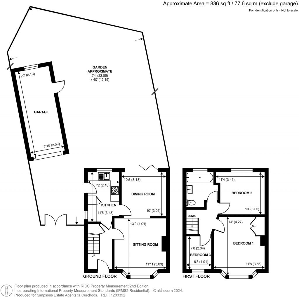 Floorplans For Princes Close, Teddington, TW11