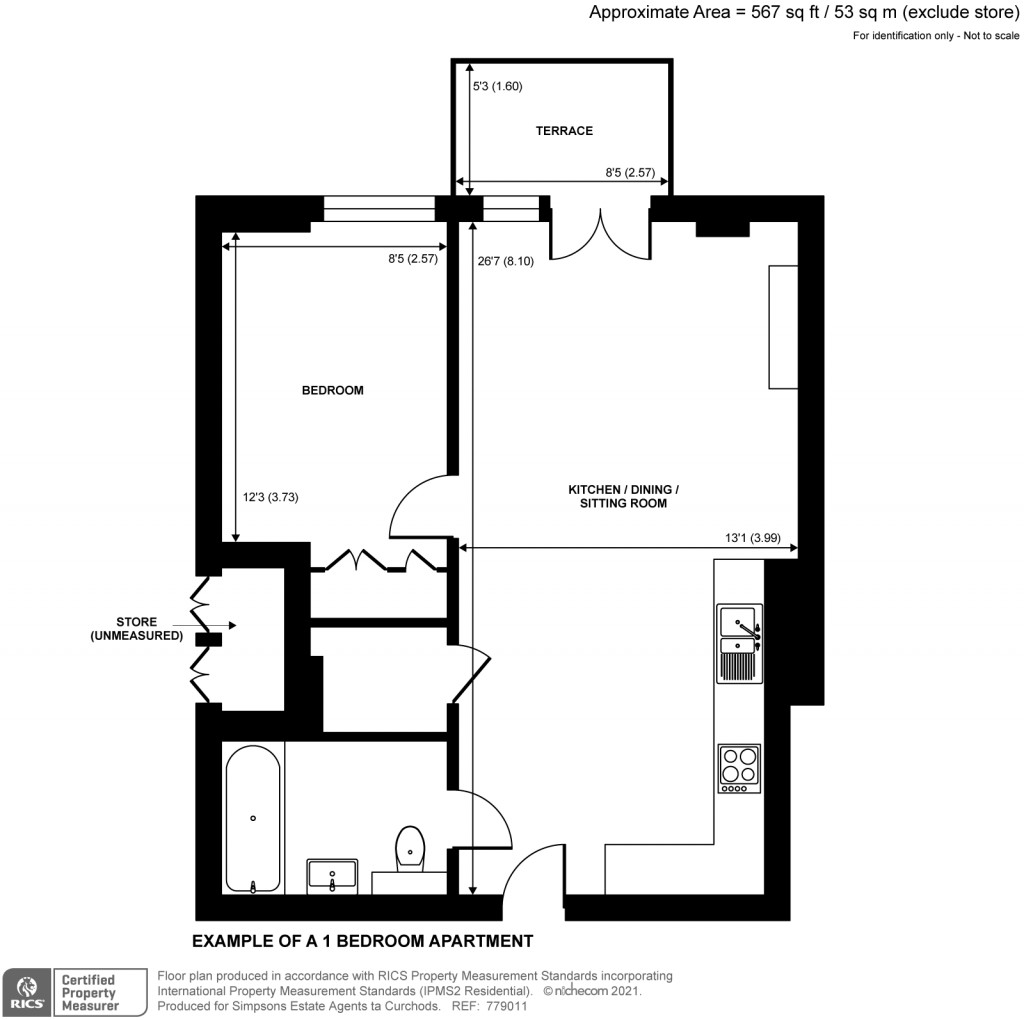 Floorplans For Pinewood Gardens, Teddington