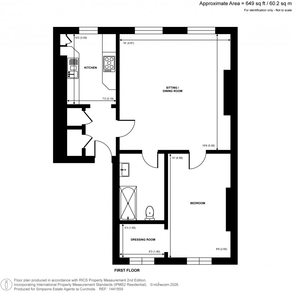Floorplans For Twickenham Road, Teddington