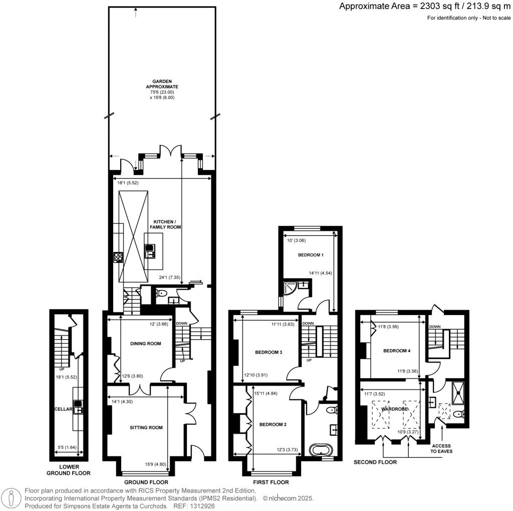 Floorplans For Kingston Road, Teddington
