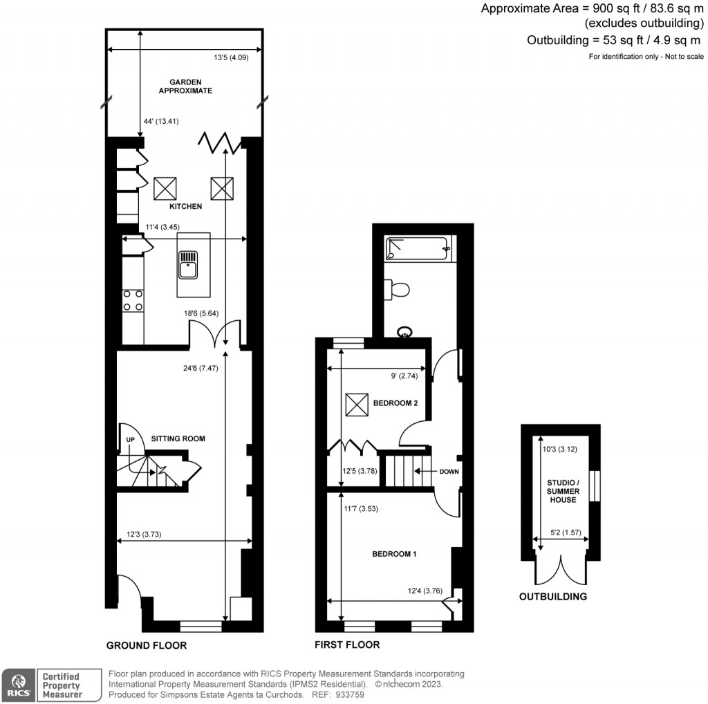 Floorplans For Railway Road, Teddington