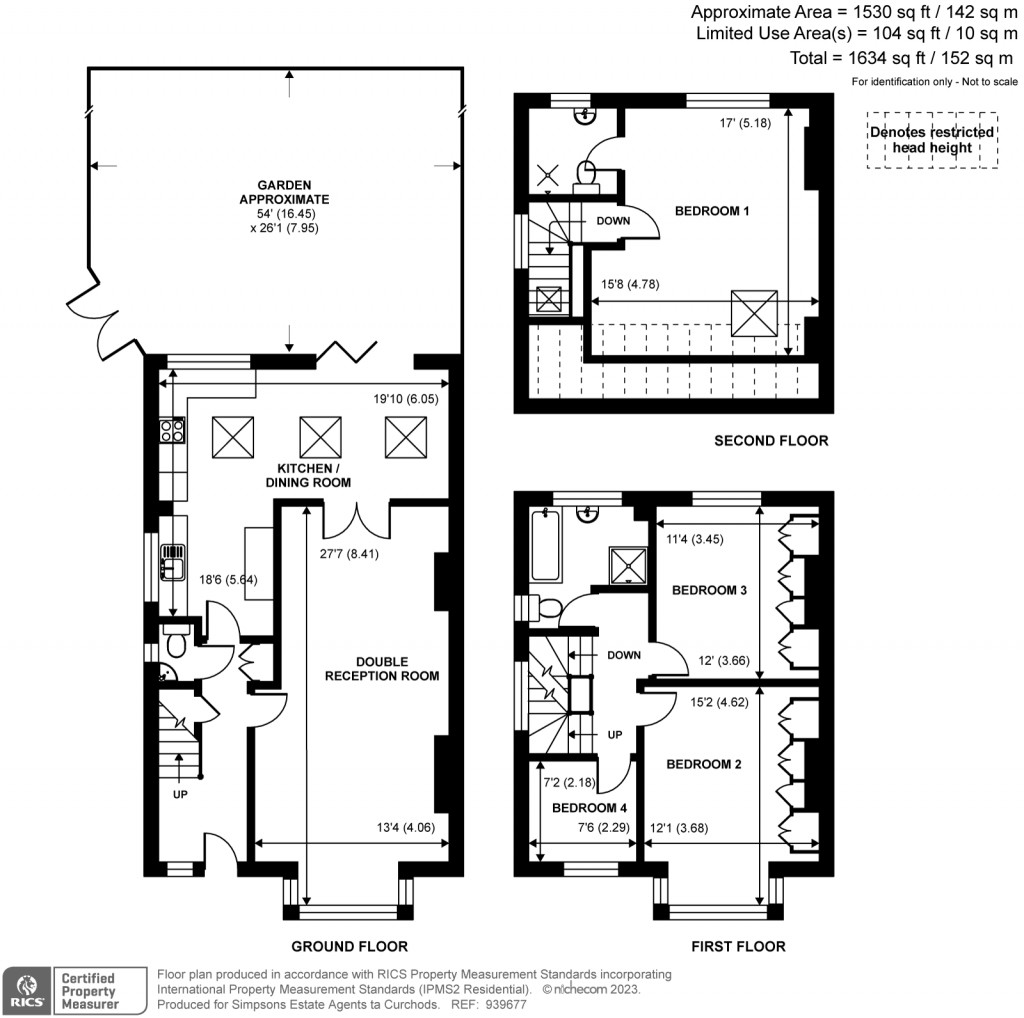 Floorplans For Fairfax Road, Teddington, TW11