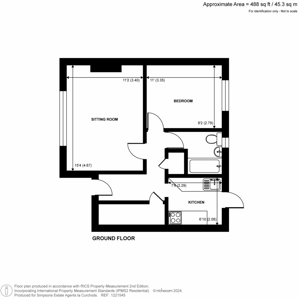 Floorplans For Cambridge Road, Teddington