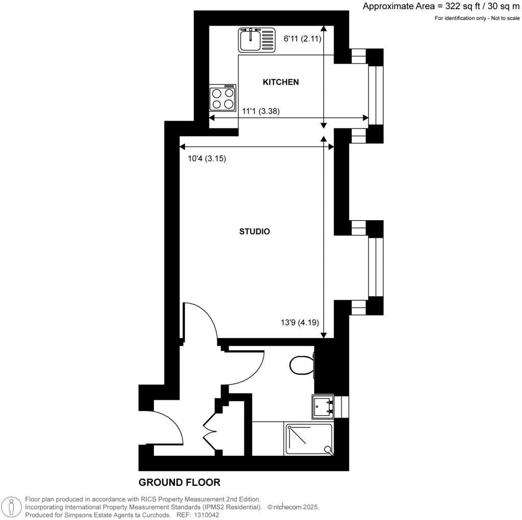 Floorplans For Station Road, Teddington